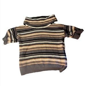 Croft and barrow short sleeve turtleneck sweater